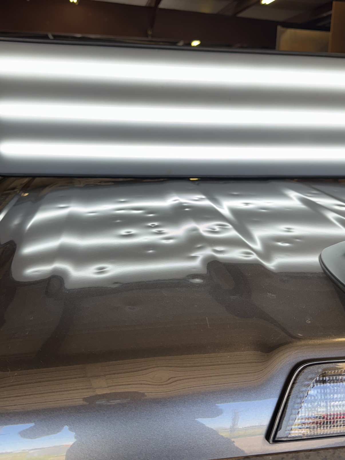 Hail Damage repair example 1