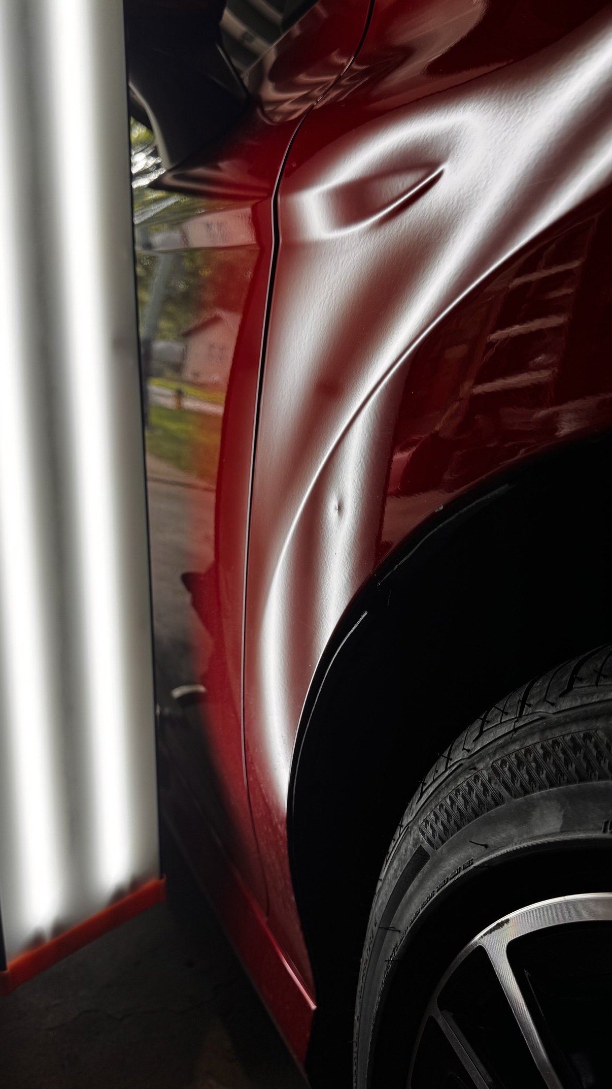 Fender & Edge Dents repair example 1