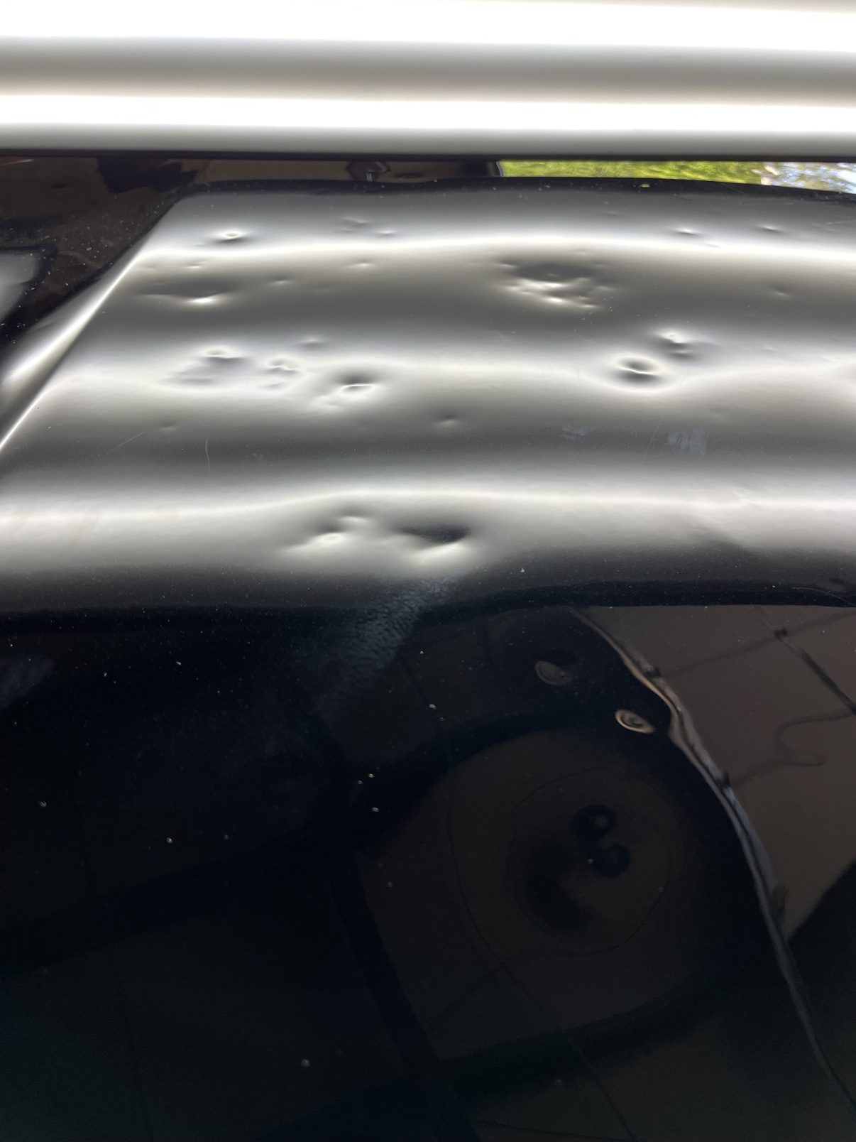 Hail Damage repair example 2